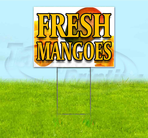 Fresh Mangoes Yard Sign