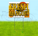 Fresh Mangoes Yard Sign