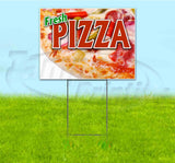 Fresh Pizza Yard Sign