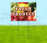 Fresh Produce Yard Sign