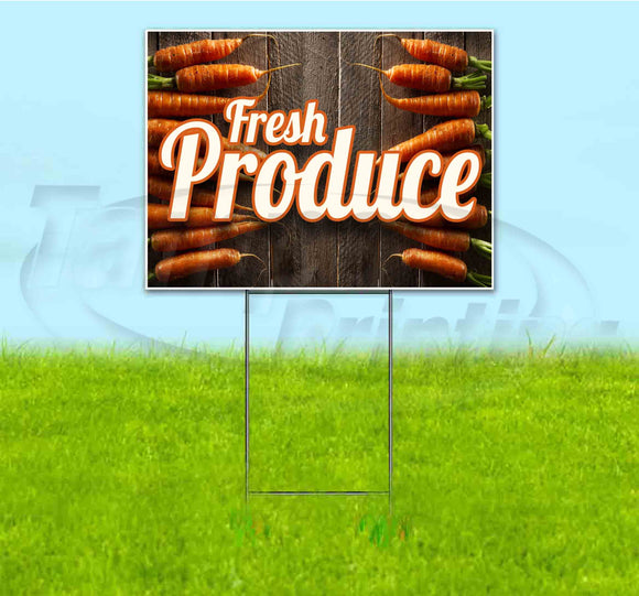 Fresh Produce v3 Yard Sign