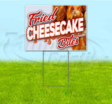 Fried Cheesecake Bites Yard Sign
