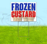 Frozen Custard HD Yard Sign
