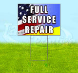 Full Service Repair Yard Sign