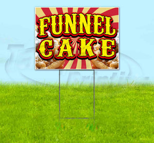 Funnel Cake Yard Sign