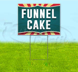 Funnel Cake Yard Sign