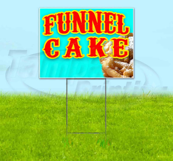 Funnel Cake Yard Sign