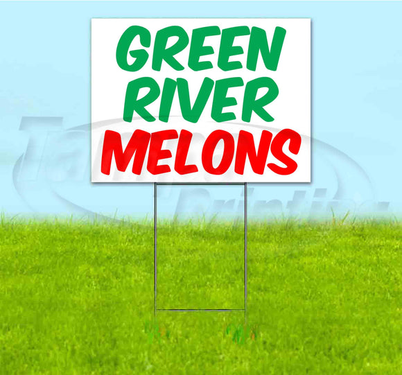 Green River Melons Yard Sign