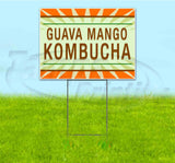 Guava Mango Kombucha Yard Sign