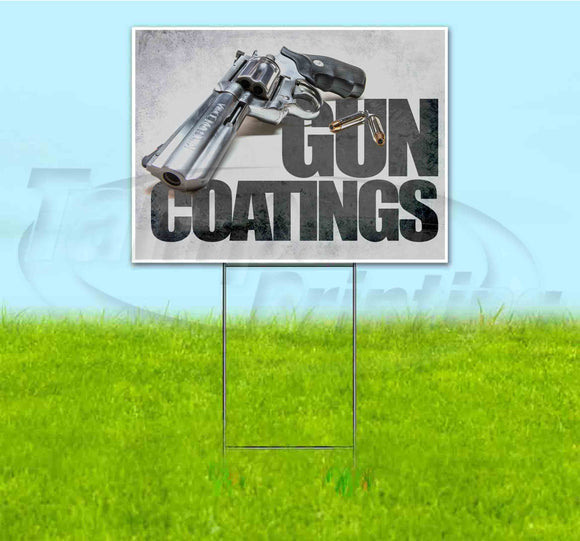 Gun Coatings Yard Sign