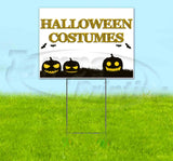 Halloween Costumes Yard Sign