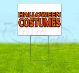 Halloween Costumes Yard Sign