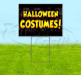 Halloween Costumes Yard Sign