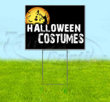 Halloween Costumes Yard Sign