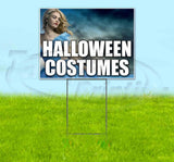 Princess Halloween Costumes Yard Sign