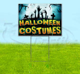 Halloween Costumes Yard Sign