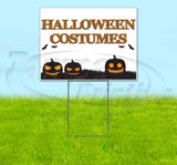 Halloween Costumes Yard Sign