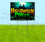Halloween Party Yard Sign
