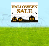 Halloween Sale Yard Sign