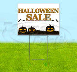 Halloween Sale Yard Sign
