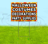 Halloween Store Yard Sign