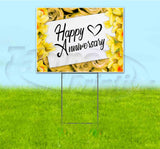 Happy Anniversary Yard Sign