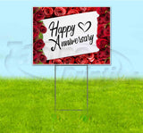 Happy Anniversary Yard Sign
