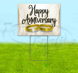Happy Anniversary Yard Sign