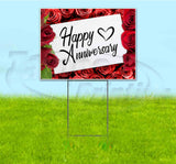 Happy Anniversary Yard Sign
