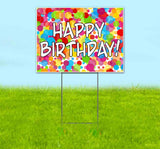 Happy Birthday Yard Sign