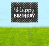 Happy Birthday Yard Sign