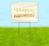 Happy Birthday Yard Sign