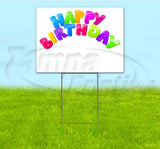 Happy Birthday Yard Sign
