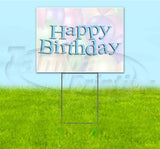 Happy Birthday Yard Sign