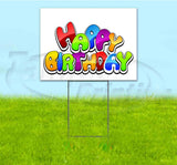 Happy Birthday Yard Sign
