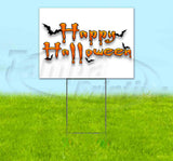 Happy Halloween Yard Sign