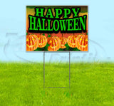 Happy Halloween Yard Sign