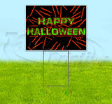 Happy Halloween Yard Sign