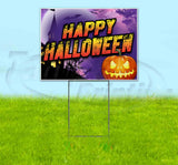 Happy Halloween Yard Sign