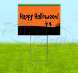 Happy Halloween Yard Sign