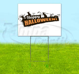 Happy Halloween Yard Sign