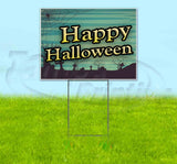 Happy Halloween Yard Sign