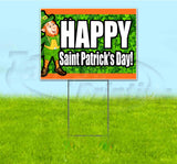 Happy Saint Patricks Day Yard Sign
