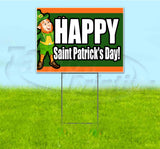 Happy Saint Patricks Day Yard Sign