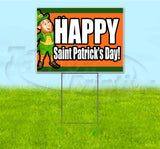 Happy Saint Patricks Day Yard Sign