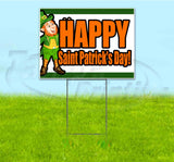 Happy Saint Patricks Day Yard Sign