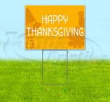 Happy Thanksgiving Yard Sign