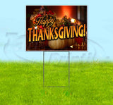 Happy Thanksgiving Yard Sign