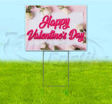 Happy Valentines Day Yard Sign