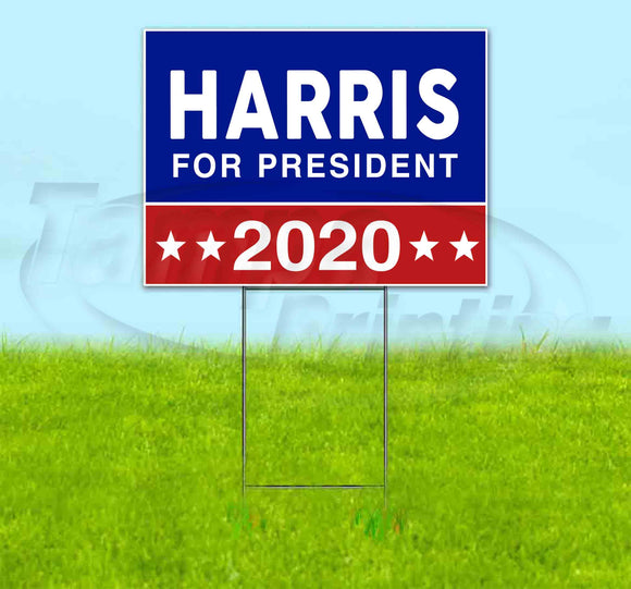 Harris For President 2020 Yard Sign